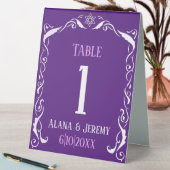 Plaque De Table Cadre de Swirl juif (En SItu (Tableau))