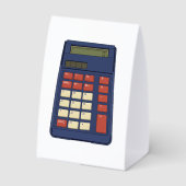 Plaque De Table Calculatrice Math Nostalgie École 80's 90's (Verso)