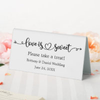 Calligraphie L'Amour Du Coeur Est Un Mariage Sucré