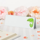 Plaque De Table Caméléon vert mignon (In SItu (Mariage))