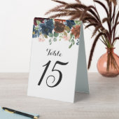 Plaque De Table Cannelle de Terracotta Bourgogne Numéro de tableau (En SItu (Tableau))