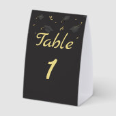 Plaque De Table Cap & Confetti Graduation (Verso)