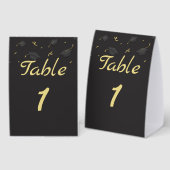 Plaque De Table Cap & Confetti Graduation (Recto/verso)