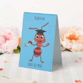 Plaque De Table Caricature de fourmi rouge joyeux (In SItu (Mariage))