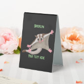 Plaque De Table Caricature de planeur de sucre joyeux (In SItu (Mariage))