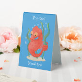 Plaque De Table Caricature d'hippocampe pygmée (In SItu (Mariage))