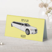 Plaque De Table Caricature limousine (En SItu (Tableau))