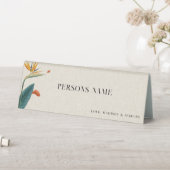 Plaque De Table Carte de Table Fancy Fleurs Tropicales pour Mariag (En SItu (Tableau))
