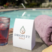 Plaque De Table Carte de table signature Droplyt Golf (InVersositu (sur table))