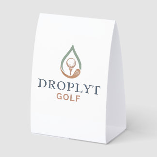 Plaque De Table Carte de table signature Droplyt Golf