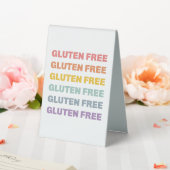 Plaque De Table Carte de tente sans gluten (In SItu (Mariage))