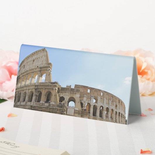Plaque De Table Carte postale Colesseum (In SItu (Mariage))