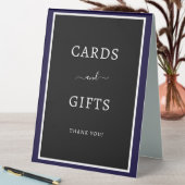 PLAQUE DE TABLE CARTES & CADEAUX (En SItu (Tableau))