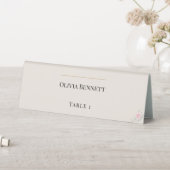Plaque De Table Cartes de Table de Mariage Rose Luxe (En SItu (Tableau))