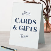 Plaque De Table Cartes et cadeaux florissants de la Marine (En SItu (Tableau))