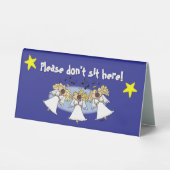 Plaque De Table Cartoon Angel Choir Customizable (Recto)