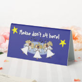 Plaque De Table Cartoon Angel Choir Customizable (In SItu (Mariage))