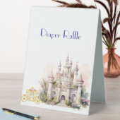 Plaque De Table Castle et transport Twin Baby shower (En SItu (Tableau))