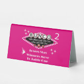 Plaque De Table Ce qui se passe à Bunco Table Two (Recto)