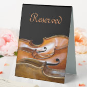 Plaque De Table Cellos réservés (In SItu (Mariage))