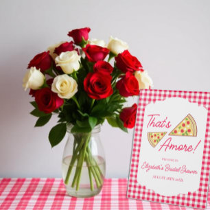 Plaque De Table C'est l'Amour Enterrement de Vie de Jeune Fille