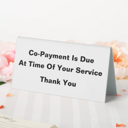 Plaque De Table Chambre Classique CoPay (In SItu (Mariage))