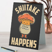 Plaque De Table Champignons de champignons de la chasse aux champi (En SItu (Tableau))