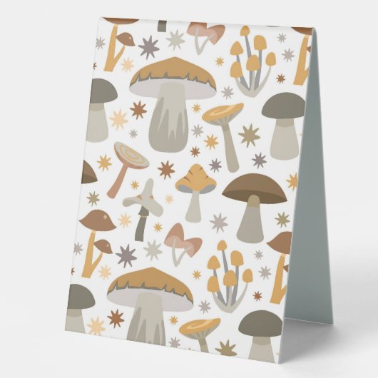 Plaque De Table Champignons du siècle de la chasse (Recto)