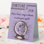 Plaque De Table Chance & Amusement (In SItu (Mariage))