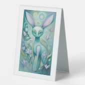 Plaque De Table Chat de Lièvre (Recto)