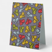 Plaque De Table Chats plus bananes (Verso)