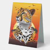 Plaque De Table Cheetah African Feline Wild Animal (Recto)