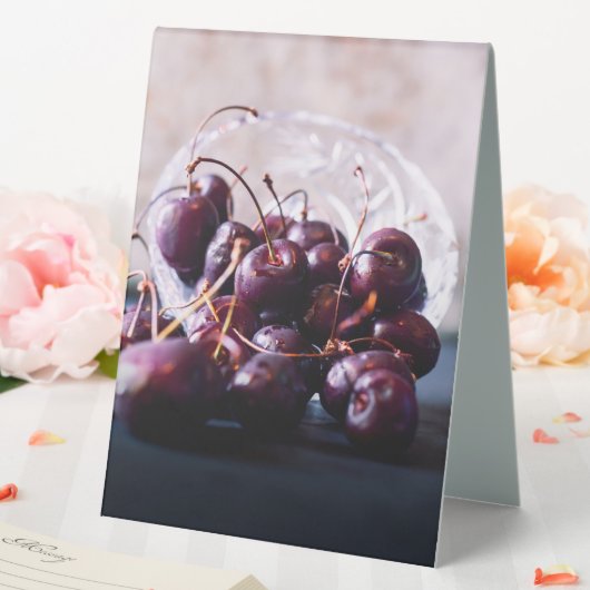 Plaque De Table Cherries (In SItu (Mariage))