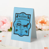 Plaque De Table Cheval Et Panier Romantique Mariage (In SItu (Mariage))
