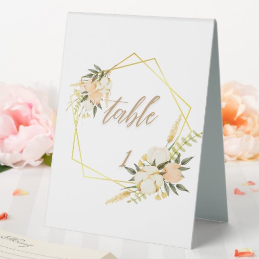 Plaque De Table Chiffres de table Boho Chic Mariage (In SItu (Mariage))