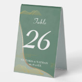 Plaque De Table Chinoiserie Abstrait Cloud Motif Gold Line (Verso)