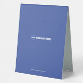 Plaque De Table Chiropracteur Services Table personnalisée Panneau (Verso)