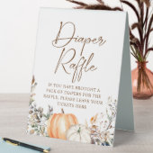 Plaque De Table Citrouille Automne Baby shower d'automne Déchets R (En SItu (Tableau))