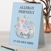 Plaque De Table Citrouille turquoise Aquarelle Allergie Traitement (En SItu (Tableau))