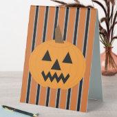 Plaque De Table Citrouilles d'Halloween amusants et fantaisistes (En SItu (Tableau))