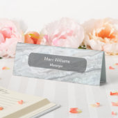 Plaque De Table Classé Monogramme Professional Editable Desk Plaqu (In SItu (Mariage))