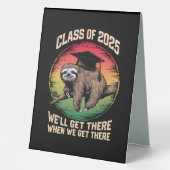 Plaque De Table Classe Supérieure Retro De 2025 Casquette Sloth Gr (Recto)