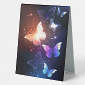 Plaque De Table Clowing Night Butterflies (Verso)