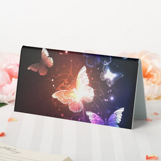 Plaque De Table Clowing Night Butterflies (In SItu (Mariage))