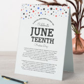 Plaque De Table Cluster d'étoiles | Informations du 11 juin (En SItu (Tableau))