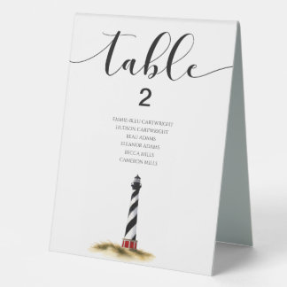 Plaque De Table Coastal Table Signs