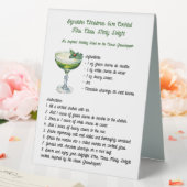 Plaque De Table Cocktail de signature de Noël Minty de Mme Claus (In SItu (Mariage))