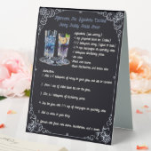 Plaque De Table Cocktail Signature : Boisson de mariage pétillante (In SItu (Mariage))