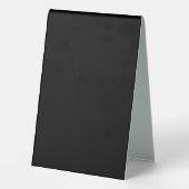 Plaque De Table Code QR de paiement moderne avec logo d'entreprise (Verso)