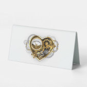 Plaque De Table Coeur vapeur avec un manomètre (Verso)